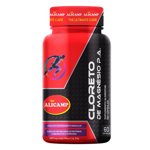 CLORETO DE MAGNÉSIO P.A ALICAMP 60 Caps