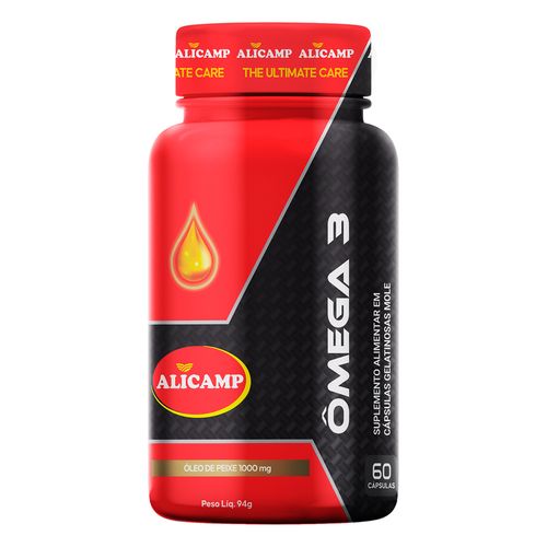 ÔMEGA 3 ALICAMP 60 CAPS ÔMEGA 3 ALICAMP 60 CAPS