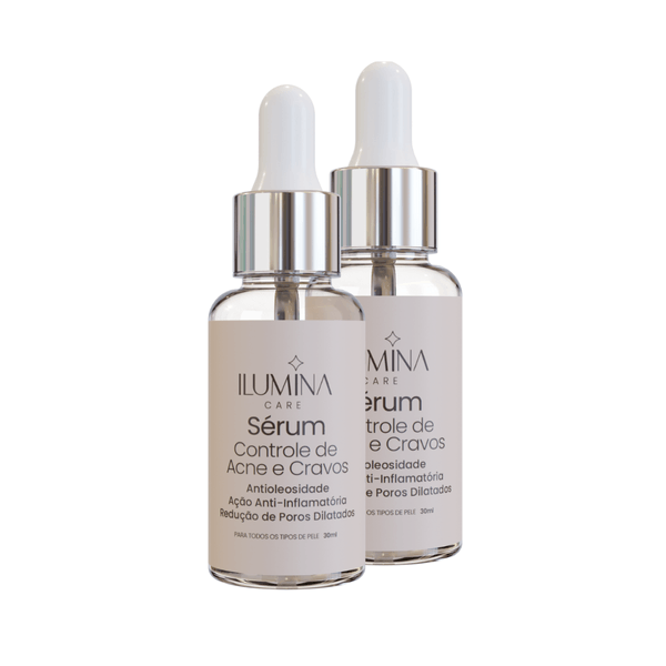 Kit 2 Sérum Antiacne Pele Oleosa