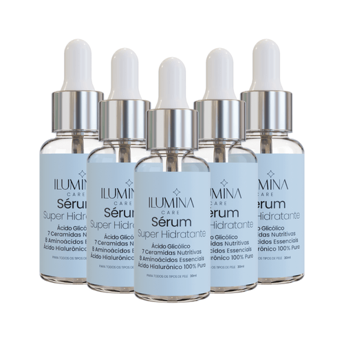 Kit 5 Sérum Hidratante Com Ceramidas