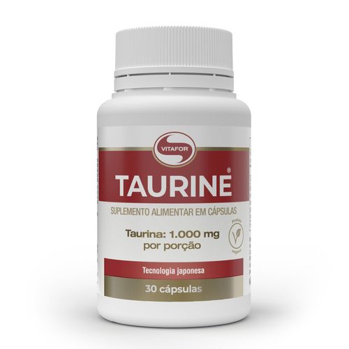 Taurine Vitafor 30 Cápsulas Taurine Vitafor 30 Cápsulas