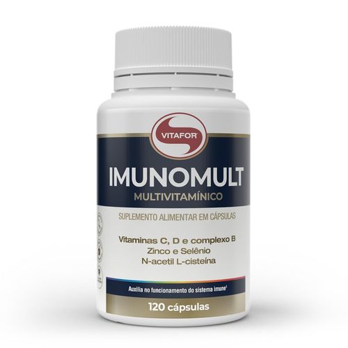 Imunomult Multivitamínico Vitafor 120 Cápsulas