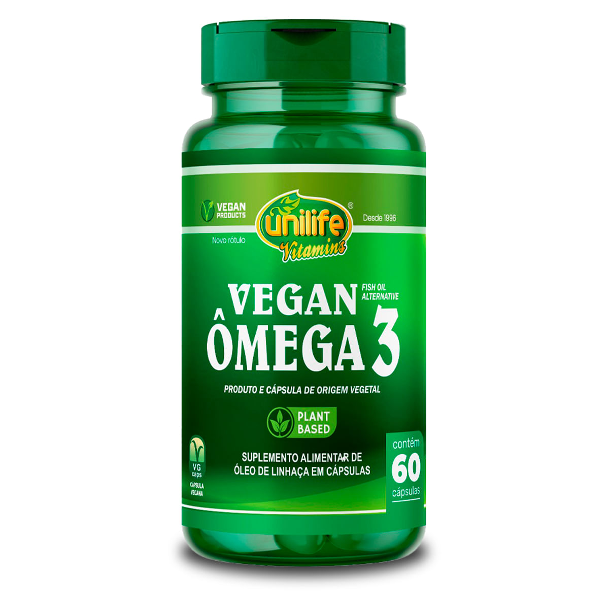 Ômega 3 Vegetal Unilife 60 Cápsulas