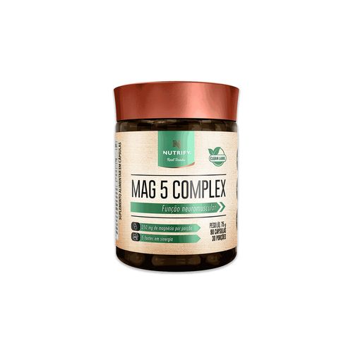 Magnésio 5 Complex Nutrify 90 Cápsulas