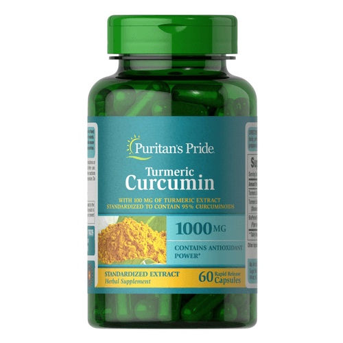 Turmeric Cucumin 1000mg 60 Cápsulas Puritan's Pride Turmeric Cucumin 1000mg 60 Cápsulas Puritan's Pride