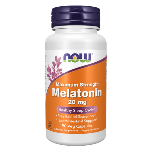 Melatonina 20mg 90 Cápsulas NOW Foods Melatonina 20mg 90 Cápsulas NOW Foods