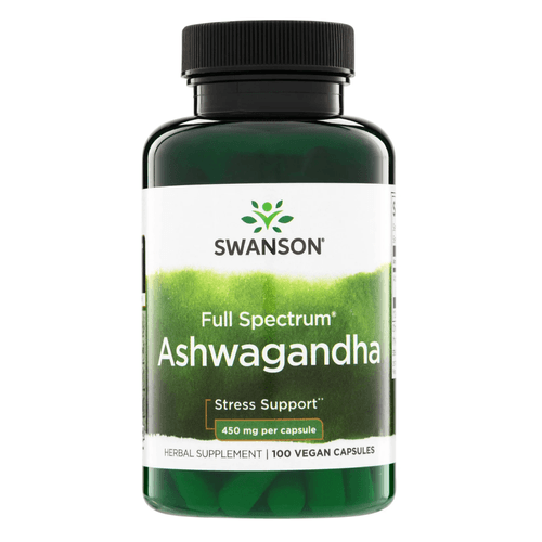 Ashwagandha 450mg 100 Cápsulas Swanson