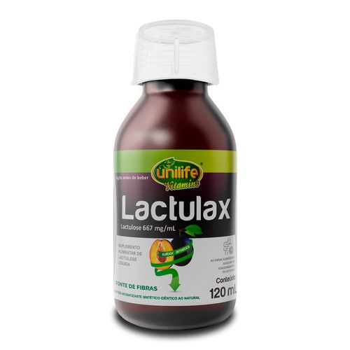 Lactulax Unilife Sabor Ameixa 120ml