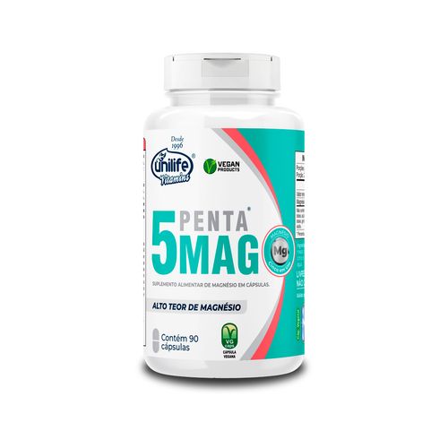 Penta 5 Mag Magnésio Unilife 90 Cápsulas Penta 5 Mag Magnésio Unilife 90 Cápsulas