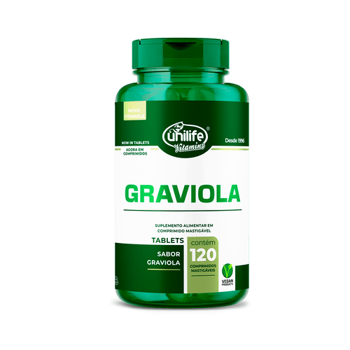 Graviola Unilife 120 comprimidos 1000mg