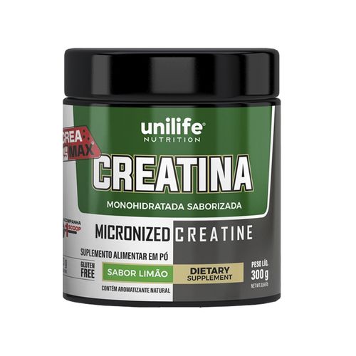 Creatina Monohidratada Unilife Limão 300g Creatina Monohidratada Unilife Limão 300g