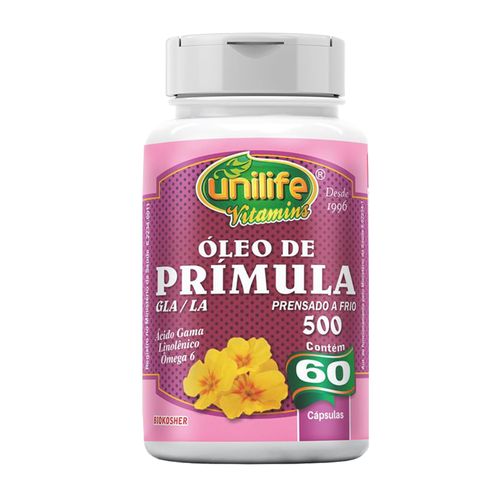 Óleo de Prímula 60 cápsulas Unilife