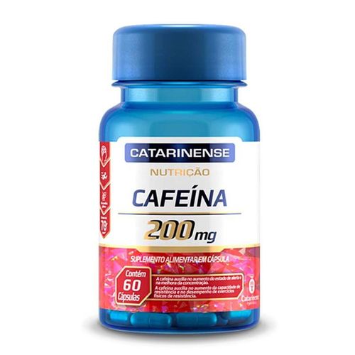 Cafeína 200mg Catarinense Pharma 60 cápsulas Cafeína 200mg Catarinense Pharma 60 cápsulas
