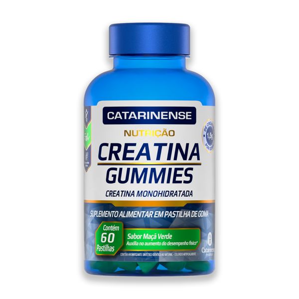 Creatina Gummies Monohidratada Catarinense 60 Gomas
