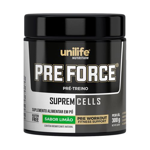 Pre Force Limão 300g Unilife