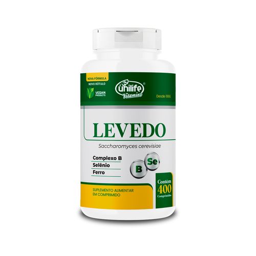 Levedo de Cerveja Complexo B Unilife 400 Comprimidos