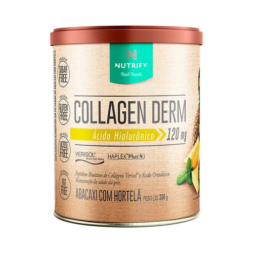 Collagen Derm Hialurônico Abacaxi com Hortelã Nutrify 330g Collagen Derm Hialurônico Abacaxi com Hortelã Nutrify 330g