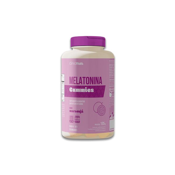 Melatonina Gummies Clinicmais 30 Gomas Maracujá