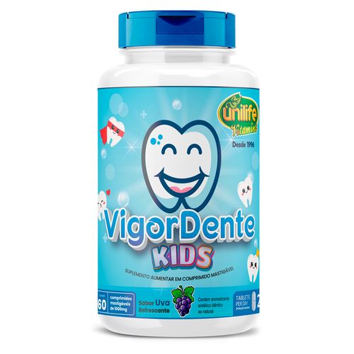 Vigordente Kids 60 comprimidos Unilife