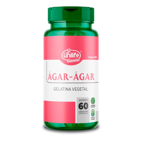 Ágar Ágar Unilife 60 Cápsulas