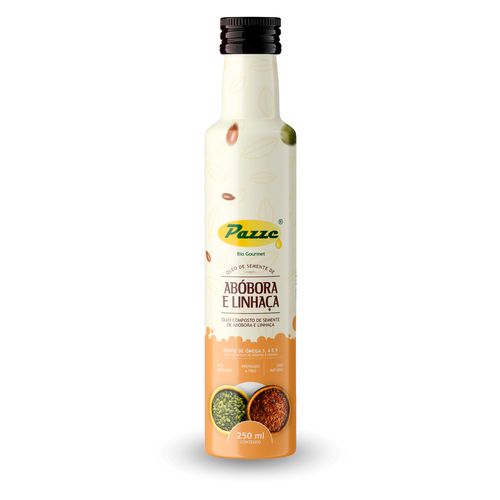 Óleo de Semente de Abobora e Linhaça Pazze 250ml Óleo de Semente de Abobora e Linhaça Pazze 250ml