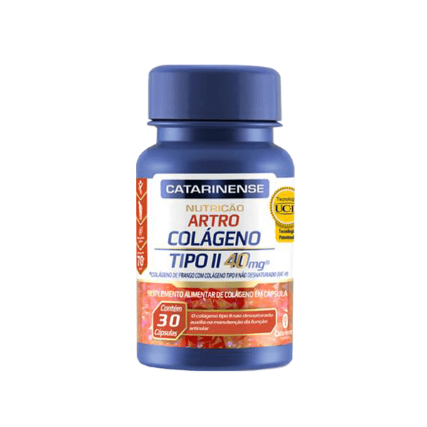 Colágeno Tipo 2 40mg UC-II Catarinense 30 cápsulas