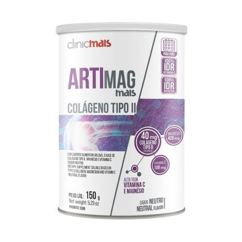 ARTIMAG Mais ClinicMais Colágeno Tipo 2 150g Neutro ARTIMAG Mais ClinicMais Colágeno Tipo 2 150g Neutro