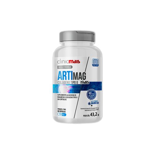 ARTIMAG Colágeno tipo II ClinicMais 60 cápsulas ARTIMAG Colágeno tipo II ClinicMais 60 cápsulas