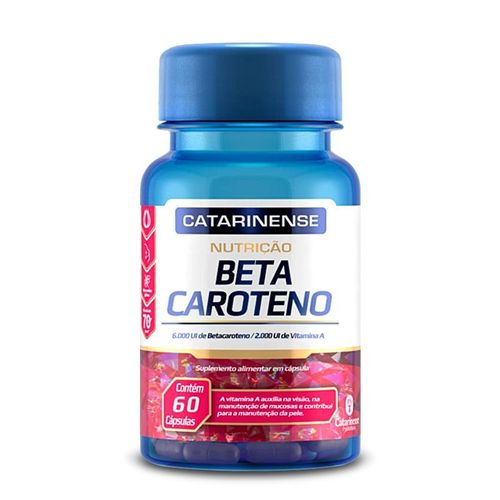 Beta Caroteno Catarinense Pharma 60 cápsulas Beta Caroteno Catarinense Pharma 60 cápsulas