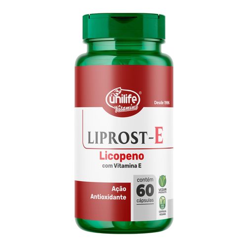 Liprost E Licopeno com Vitamina E Unilife 60 Cápsulas