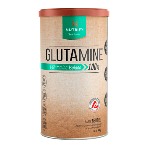 Glutamine L-Glutamina Isolada Neutro Nutrify 500g Glutamine L-Glutamina Isolada Neutro Nutrify 500g
