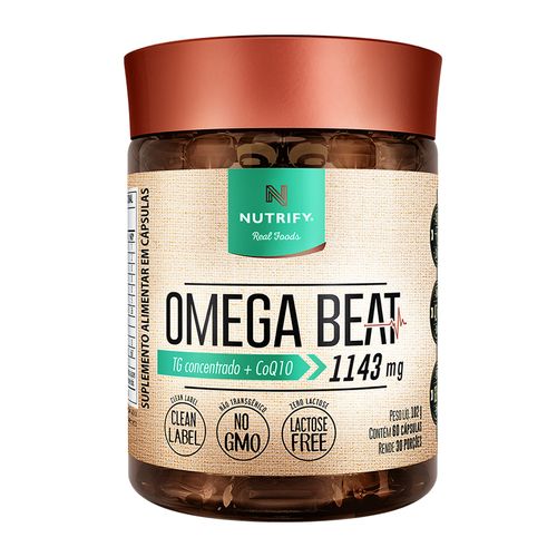 Ômega Beat Nutrify 60 Cápsulas