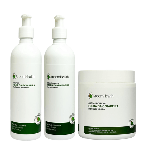 Kit de Shampoo , Condiconador e Máscara Capilar