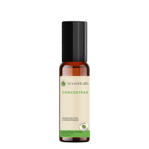 Blend de óleos essenciais Concentrar 10 ml roll-on - Fórmula Exclusiva