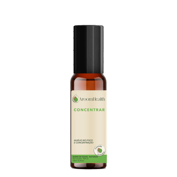 Blend de óleos essenciais Concentrar 10 ml roll-on - Fórmula Exclusiva