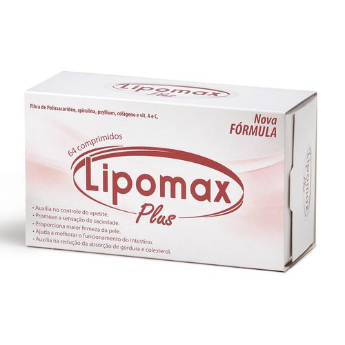 Lipomax Plus Divcom Nordeste 64 comprimidos Lipomax Plus Divcom Nordeste 64 comprimidos