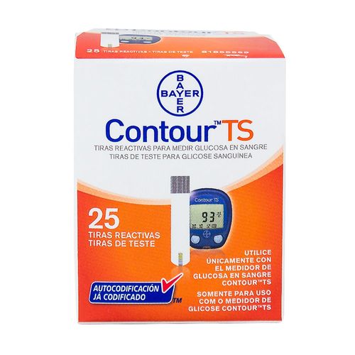 Kit-Monitor-de-Glicemia-Contour-Ts-Bayer-25-Tiras Kit-Monitor-de-Glicemia-Contour-Ts-Bayer-25-Tiras