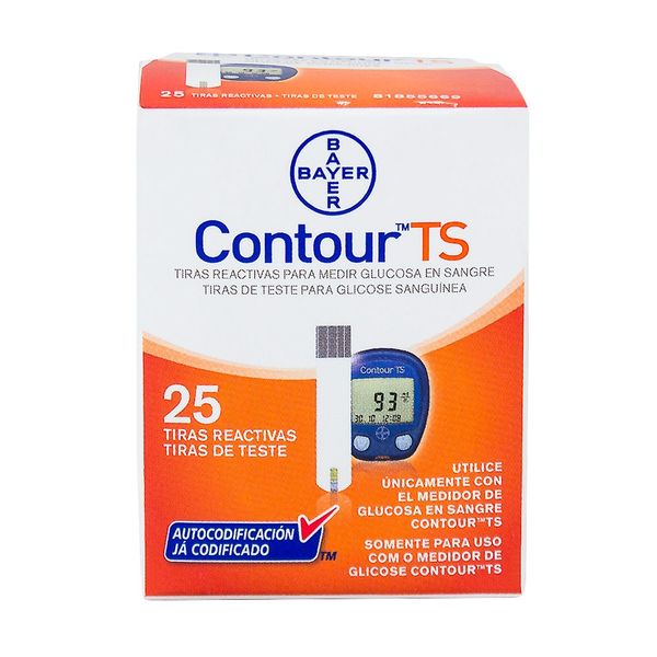 Contour Ts Bayer 25 Tiras