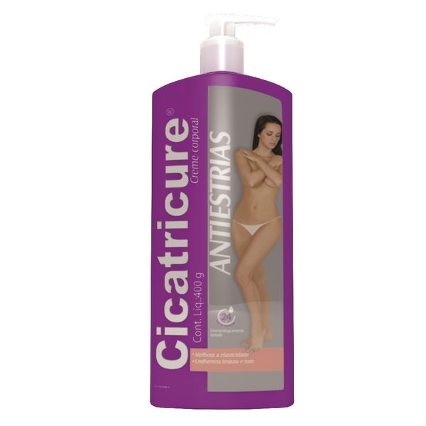 Creme Corporal Cicatricure Antiestrias 400g