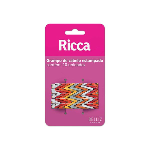 Grampo De Cabelo Ricca Style Étnico
