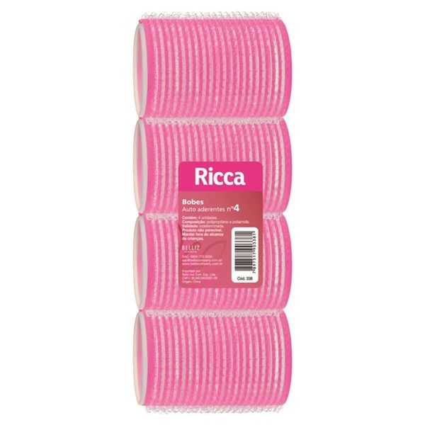 Bobes Auto-Aderente Ricca Nº 04 com 4 Unidades (338)