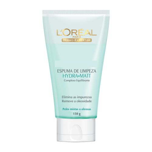 Espuma De Limpeza Dermo Expertise Hydra-Matt L’Oréal 150g