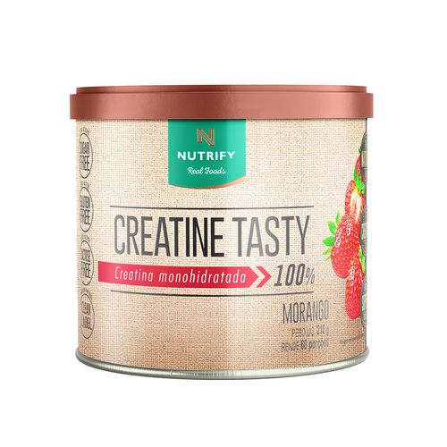 Creatina Monohidratada Nutrify 210g Morango Creatina Monohidratada Nutrify 210g Morango