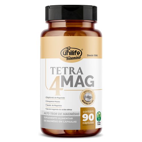 Tetra 4 Mag Unilife 90 cápsulas Tetra 4 Mag Unilife 90 cápsulas