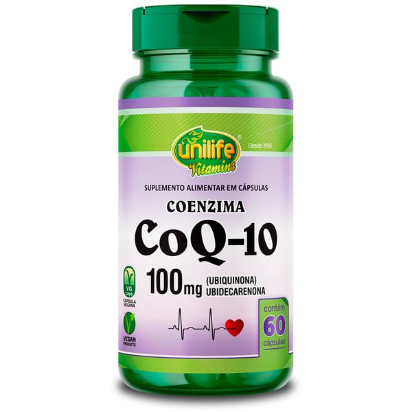 Coenzima Co Q10 Unilife 60 Cápsulas