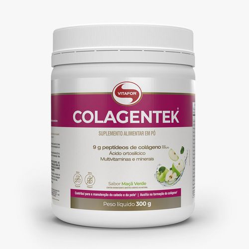 Colagentek Vitafor 300g Maçã Verde Colagentek Vitafor 300g Maçã Verde