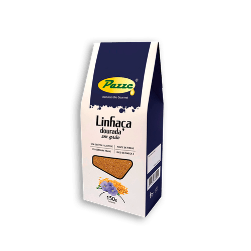 Grão de Linhaça Dourada Pazze 150 gramas Grão de Linhaça Dourada Pazze 150 gramas