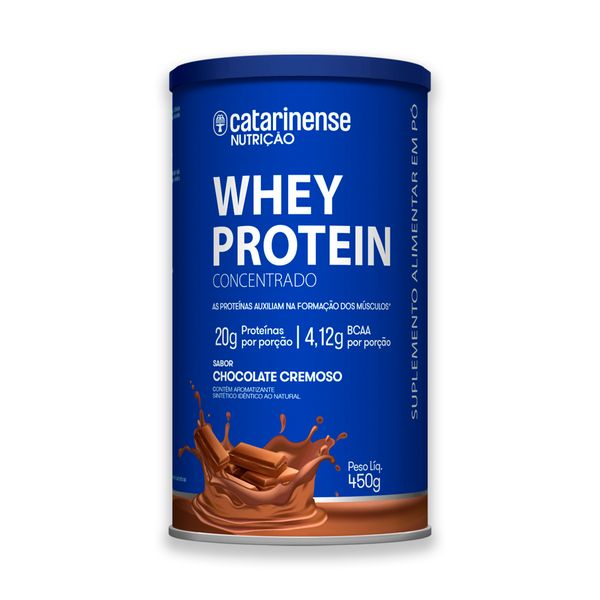 Whey Protein Concentrado Catarinense 450g Chocolate