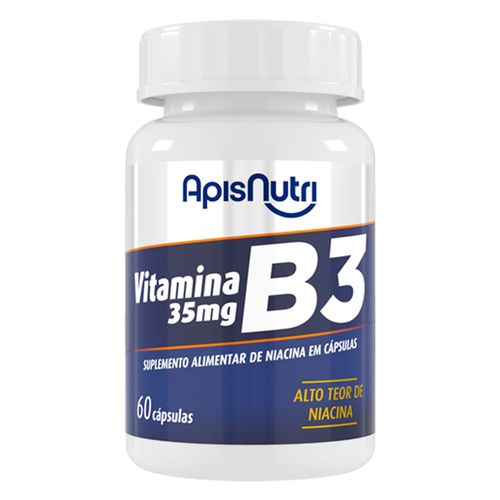 Vitamina B3 Apisnutri 60 Cápsulas