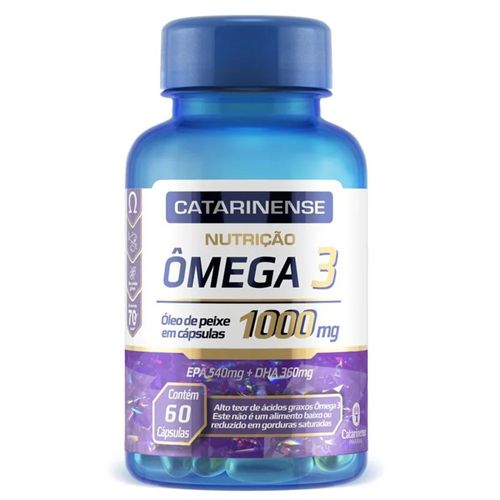 Ômega 3 EPA 540mg DHA 360mg Catarinense 60 cápsulas Ômega 3 EPA 540mg DHA 360mg Catarinense 60 cápsulas